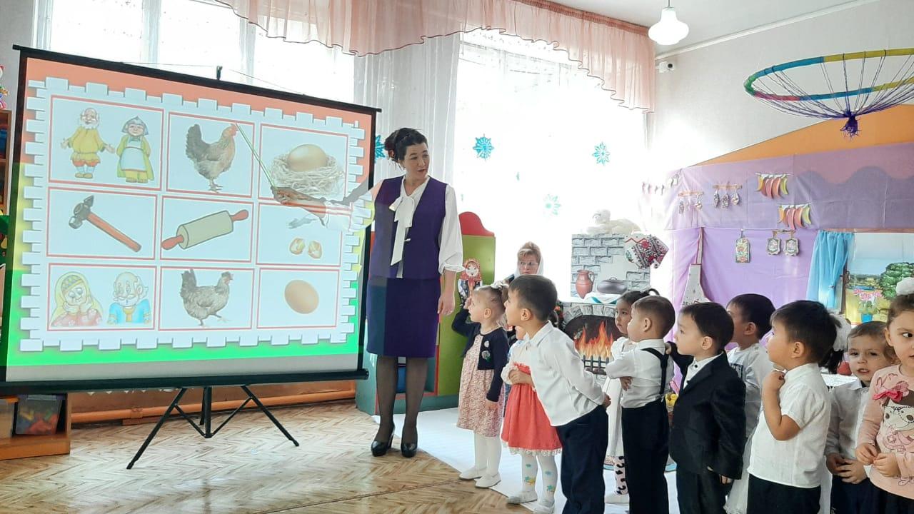 Открытая ОУД к семинару " В гостях у бабушки" ( с применением технологи мнемотехники). Младшая группа "Ромашка".