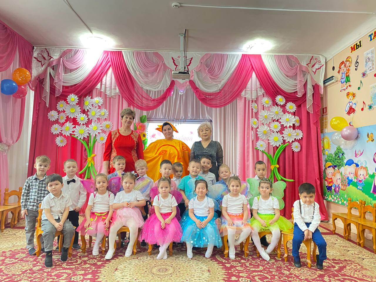 Праздник 8 марта  "Мамин  праздник -  лучший день!"  в средней группе № 9