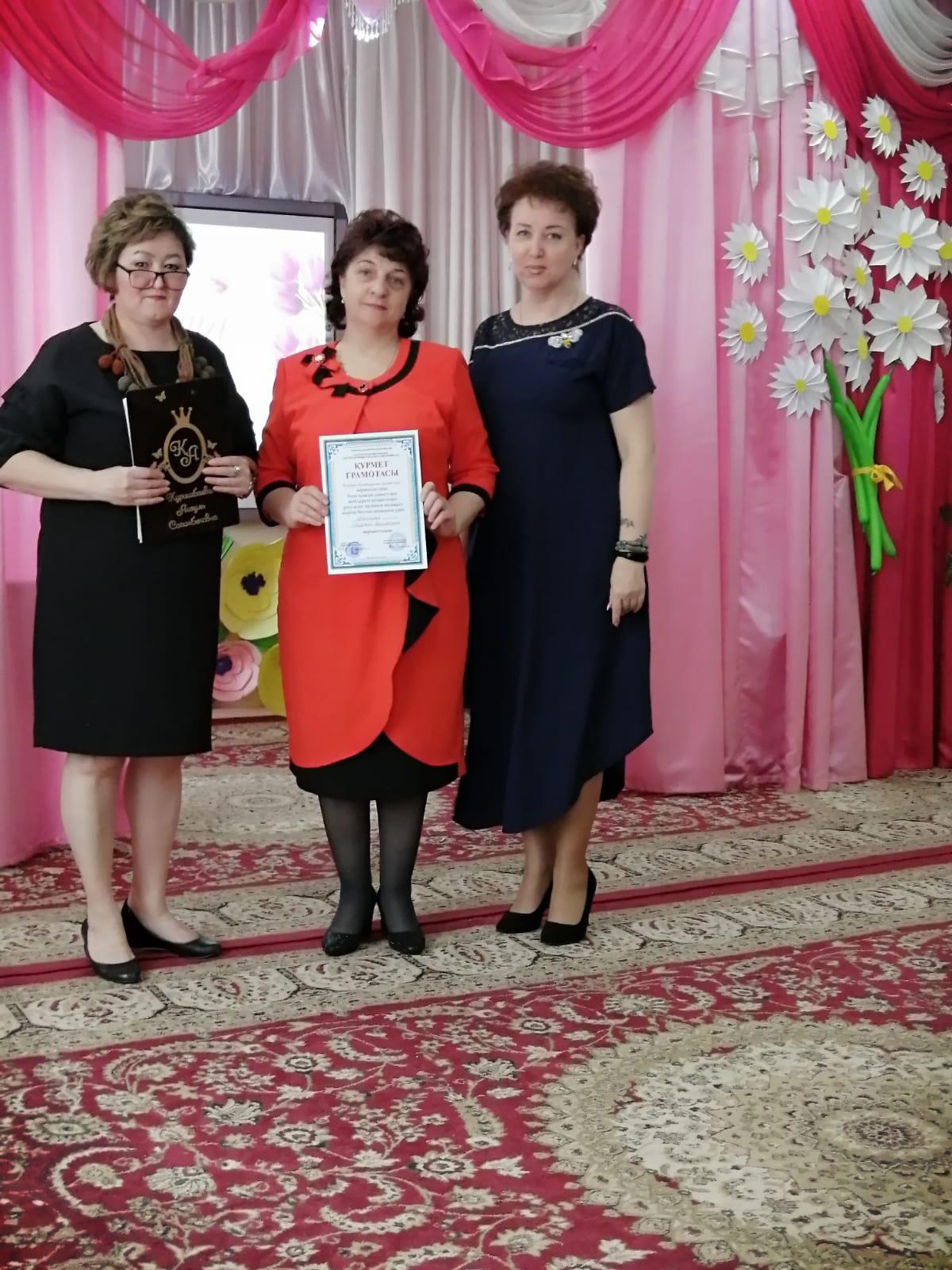 Профсоюзное собрание , посвященное  Международному дню 8 марта