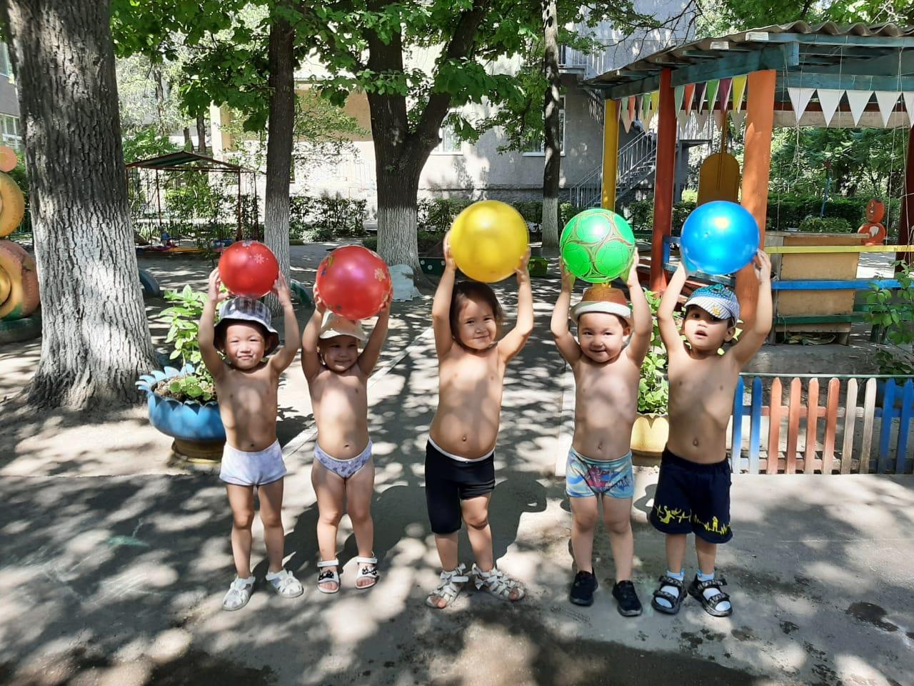 досуг "Солнце, воздух и вода" средняя группа № 1