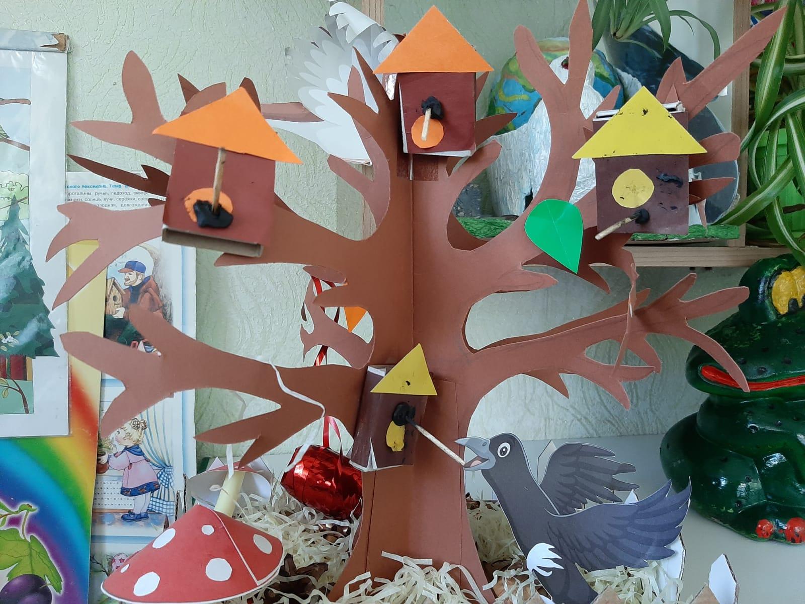 Конструирование с бросового материала  в средней группе № 1