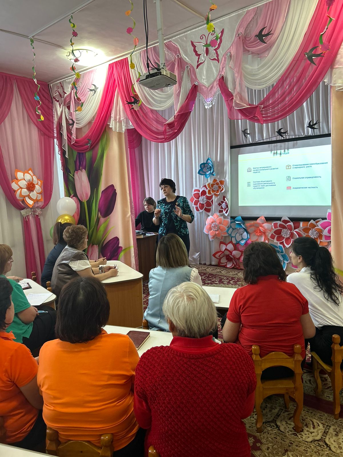 Ознакомление с проектом аттестации педагогов